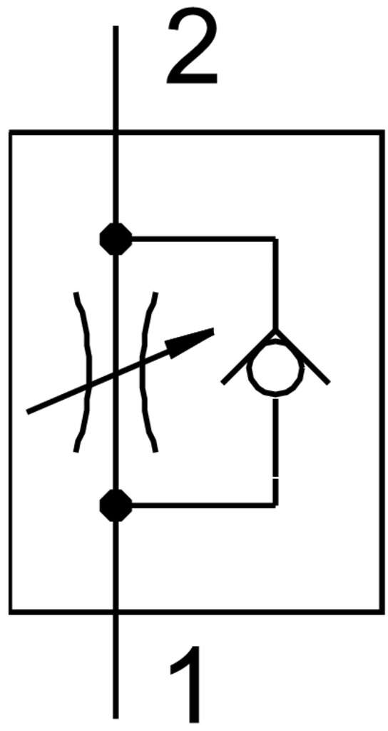 Изображение товара Дроссель с обратным клапаном Festo GR-1/2